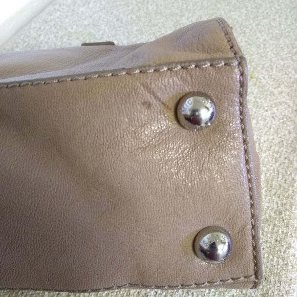 Michael Kors Tan Leather Bag